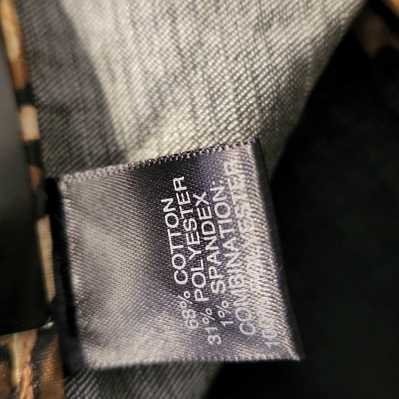 Avenue Plus Stretch Belted Mordern Fit Capri New With Tags - Picture 8 of 8